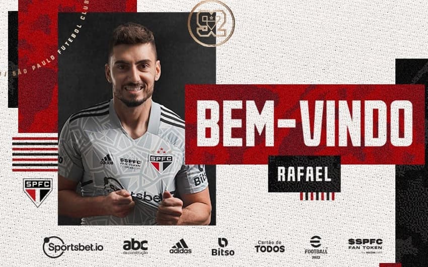 Rafael - novo goleiro São Paulo