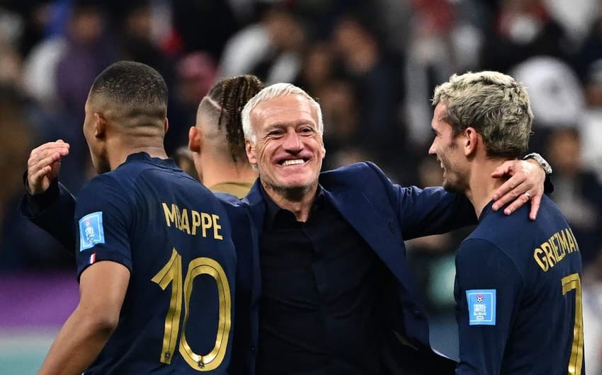 Didier Deschamps - Técnico França Copa do Mundo Mbappé Griezmann