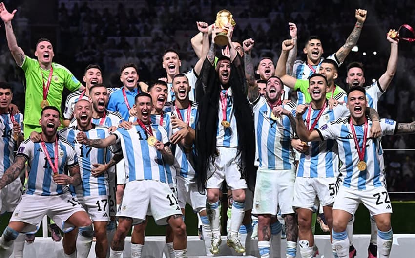 Argentina Taça Campeã do Mundo