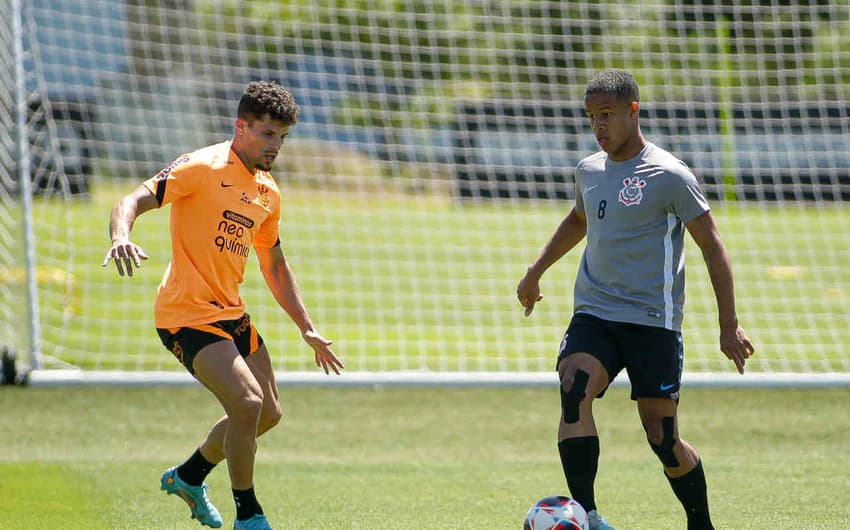 Rafael Ramos e Pedro - Jogo-treino Corinthians