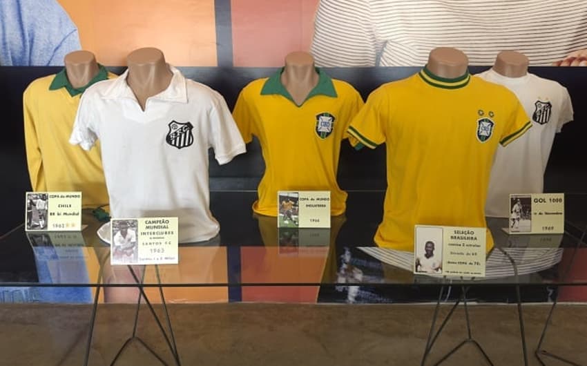 Exposição Camisas Pelé