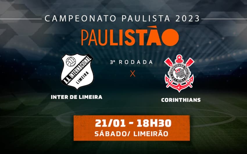 Montagem Inter de Limeira e Corinthians