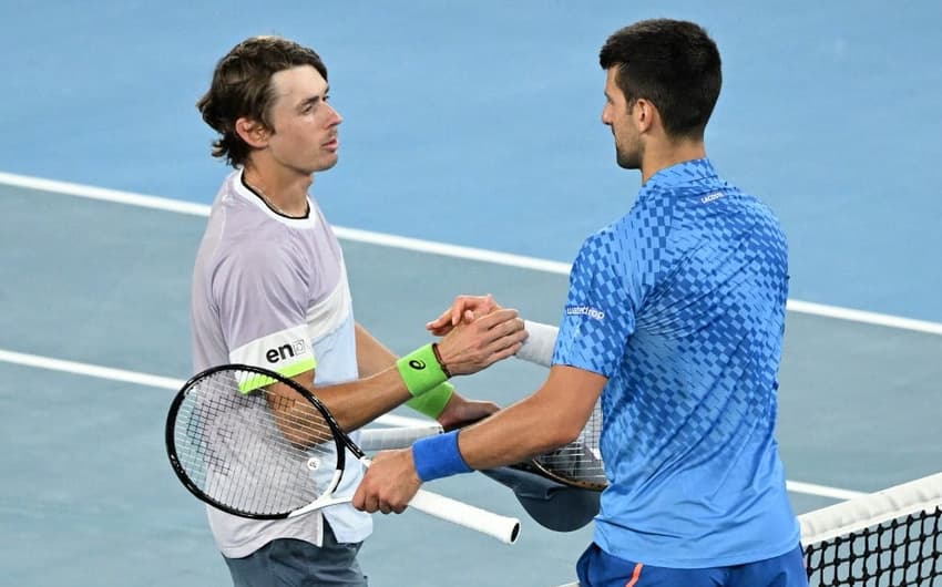 Djokovic e Alex De Minaur
