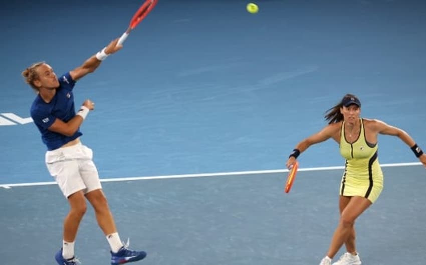 Luisa Stefani e Rafael Matos nas quartas do Australian Open