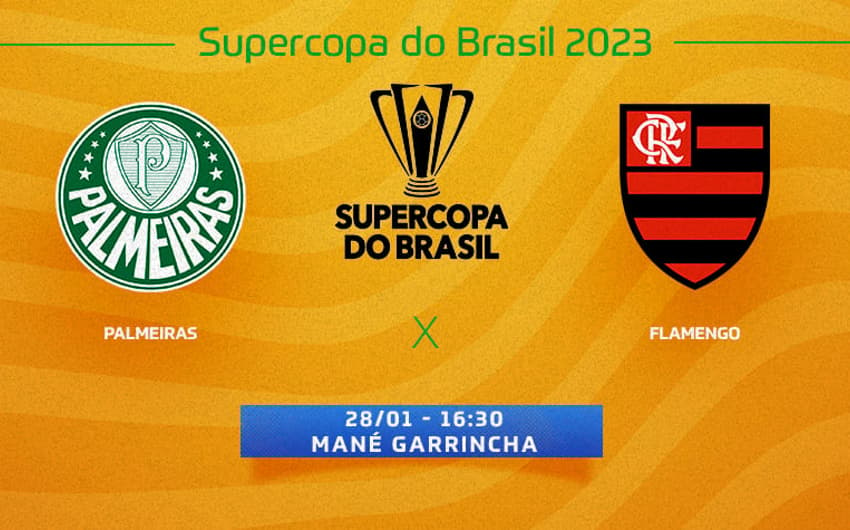Tempo Real Palmeiras x Flamengo Supercopa