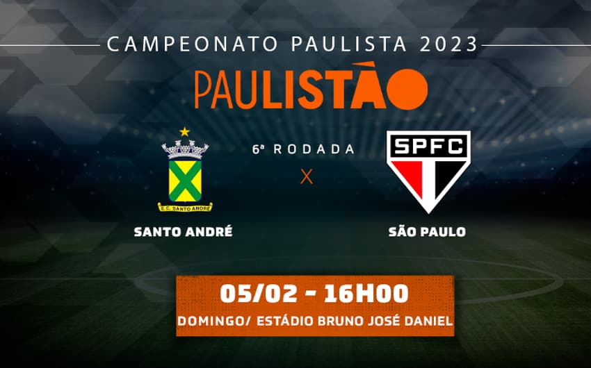 Tempo Real Santo André x São Paulo 6 rodade