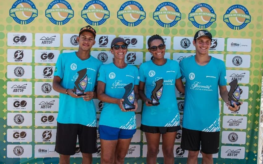 Rodrigo Oliveira, Ana Reis, Marcelle e Cauã Vice-campeões por equipes na categoria C