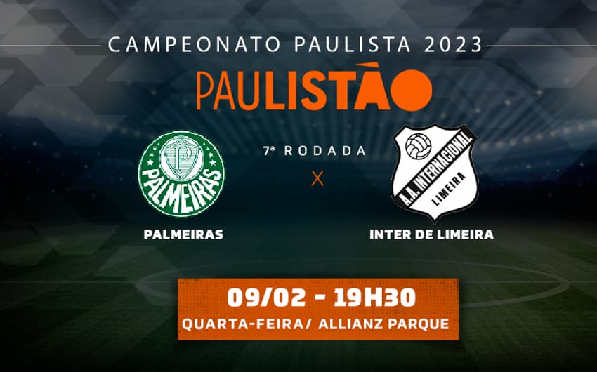 Palmeiras x Inter de Limeira