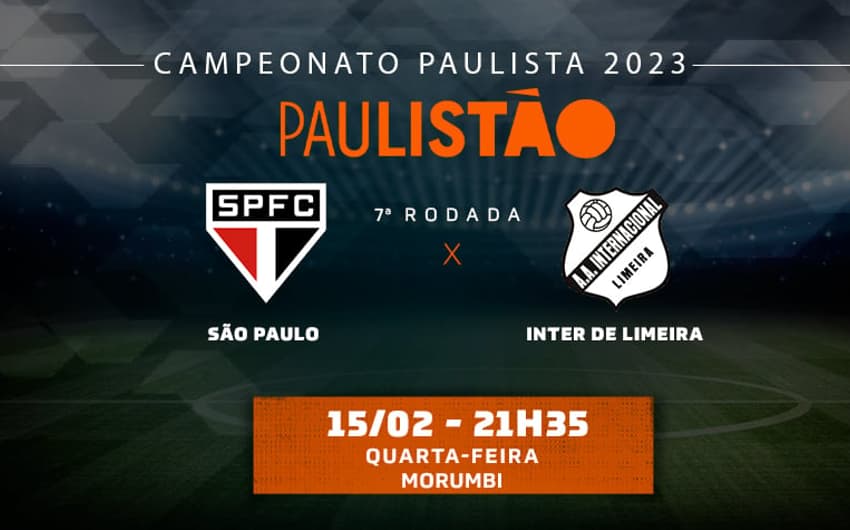 Tempo Real São Paulo x Inter de Limeira