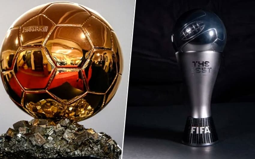 Trofeus Montagem The Best Bola de Ouro