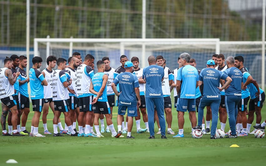 Treino do Grêmio no CT Luiz Carvalho