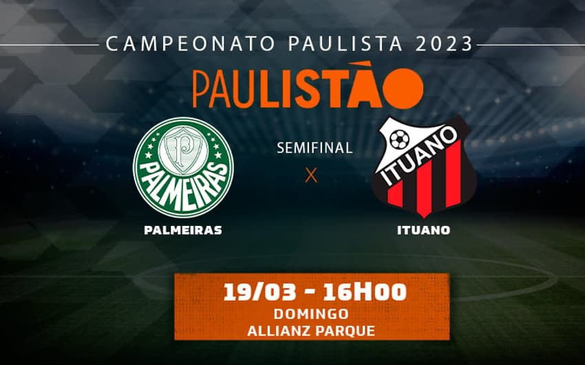 Palmeiras x Ituano.