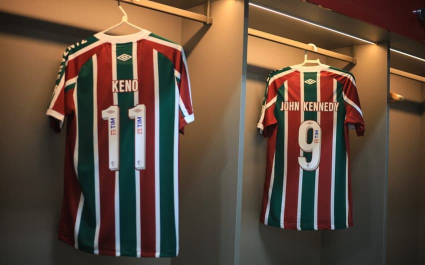 Camisa do Fluminense - Keno 11 e John Kennedy 9