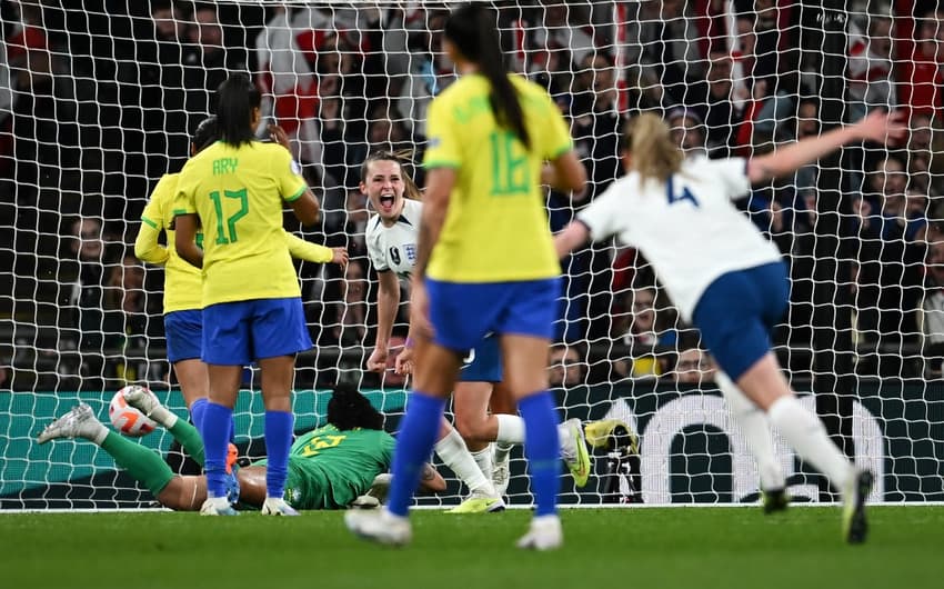 Inglaterra x Brasil Feminina