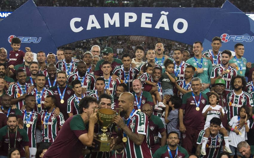Fluminense x Flamengo - Fluminense campeão