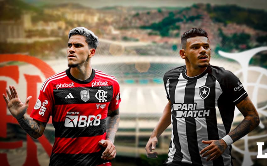 Flamengo x Botafogo - Pedro e Tiquinho Soares