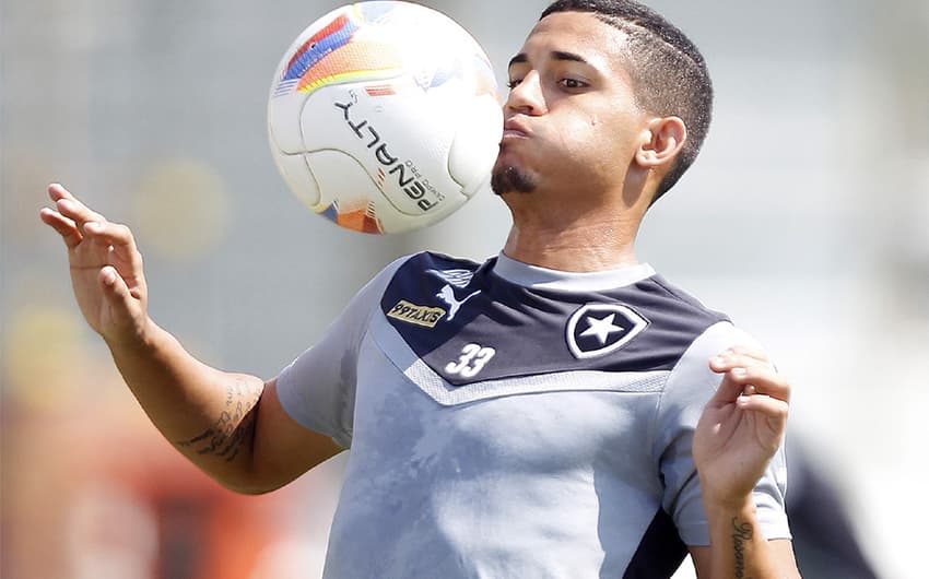 Diego - Treino do Botafogo
