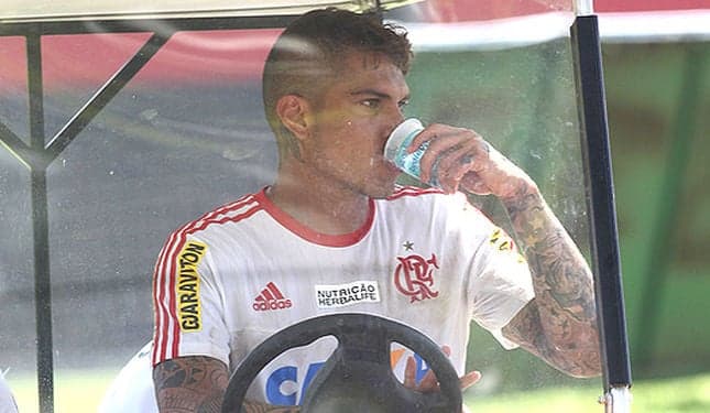 Guerrero é a principal arma do Flamengo (Foto: Paulo Sergio)