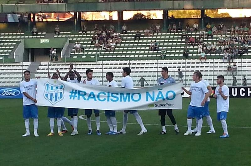 Esportivo contra o racismo (Foto: Divulgação/ Esportivo-RS)