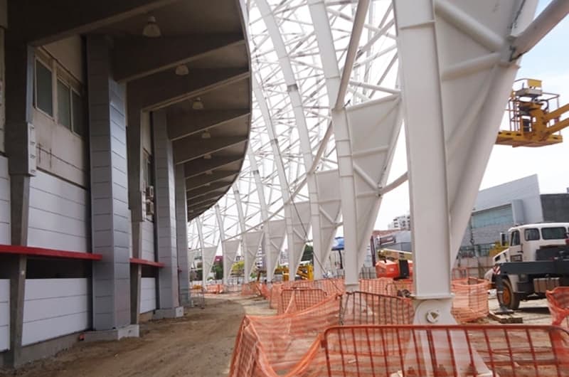 Estádio - Internacional, obras de modernização (Foto: Divulgação Inter/AG )