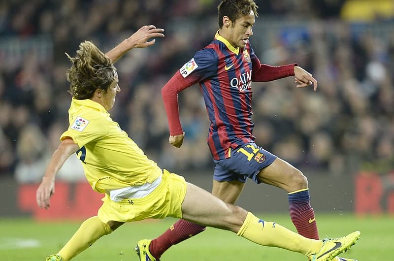 Barcelona x Villarreal - Neymar (Foto: Lluis Gene/ AFP)