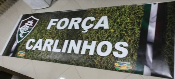 Homenagem a Carlinhos - Fluminense (Foto: Reprodução do Facebook)