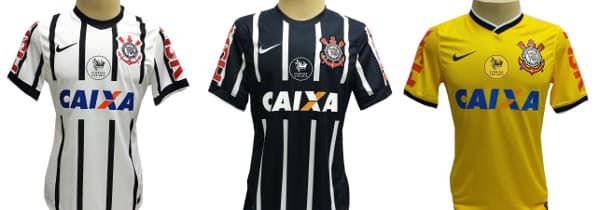 Camisa que será usada pelo Corinthians contra o Fluminense terá o símbolo do torneio que participará em janeiro nos EUA (divulgação)
