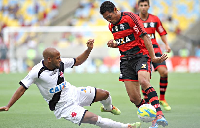 Durante o Campeonato Carioca 2014 em jogo Flamengo x Vasco (Foto: Bruno de Lima/ LANCE!Press)