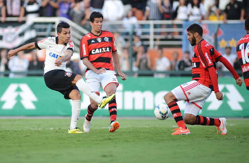 Corinthians x Flamengo (Foto: Renato Silvestre/LANCE!Press)