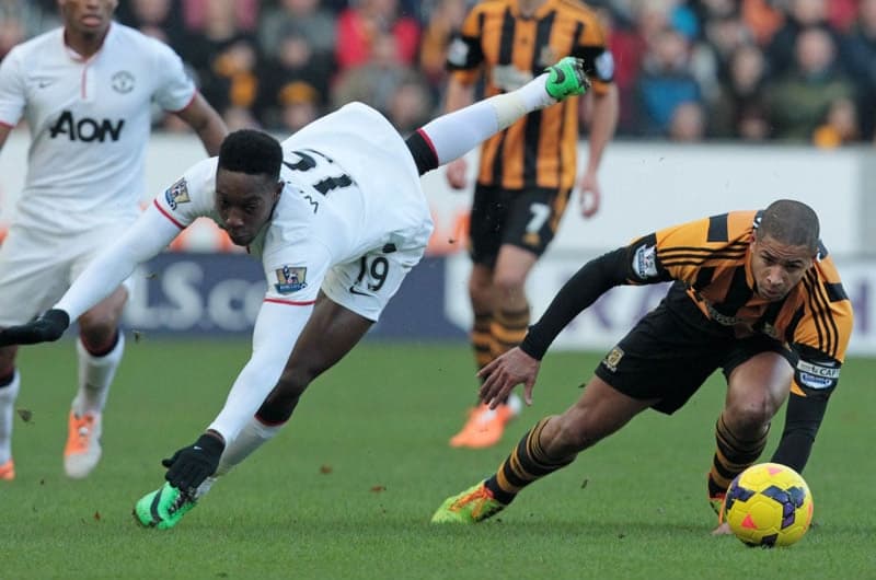 Hull City x Manchester United (Foto: Lindsey Parnaby/AFP)