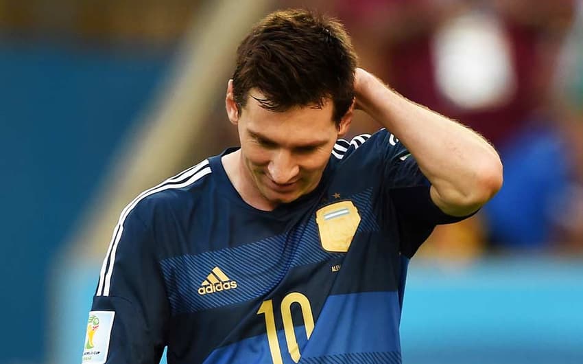 Alemanha x Argentina - Messi (Foto: Pedro Ugarte/ AFP)