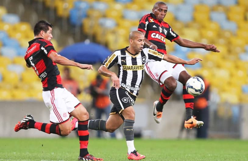 Flamengo vence o Botafogo na estreia de Luxemburgo (Foto: Paulo Sérgio/ LANCE!Press)