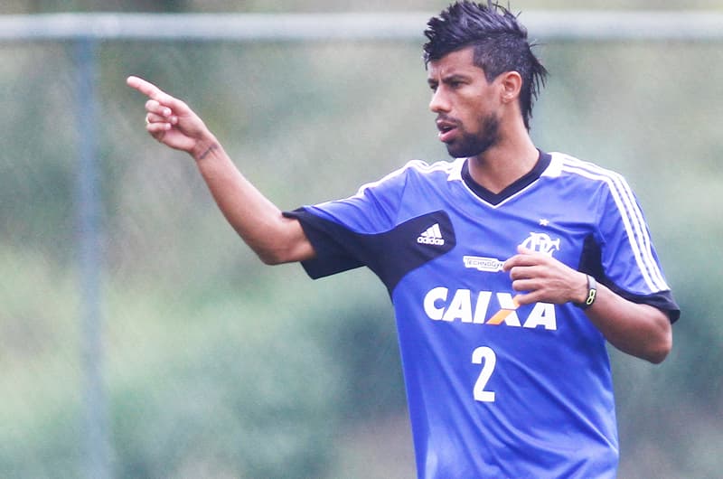 Leo Moura - Treino do Flamengo (Foto: Bruno de Lima/ LANCE!Press)