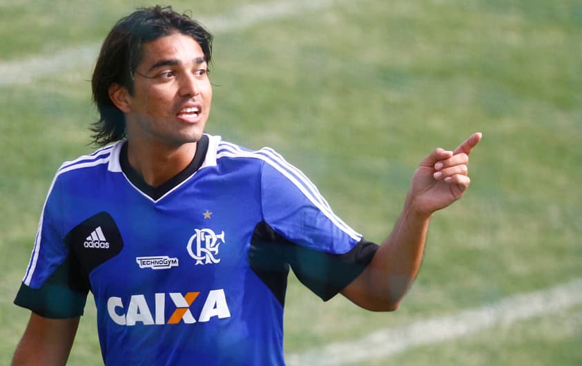 Marcelo Moreno - Treino Flamengo (Foto: Bruno de Lima/LANCE!Press)
