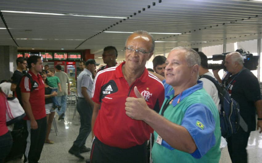 Embarque do Flamengo - Jayme de Andrade (Foto: Pedro Barboza)