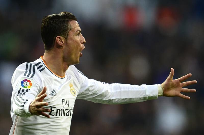 Cristiano Ronaldo - Real Madrid x Levante (Foto: Javier Soriano/ AFP)
