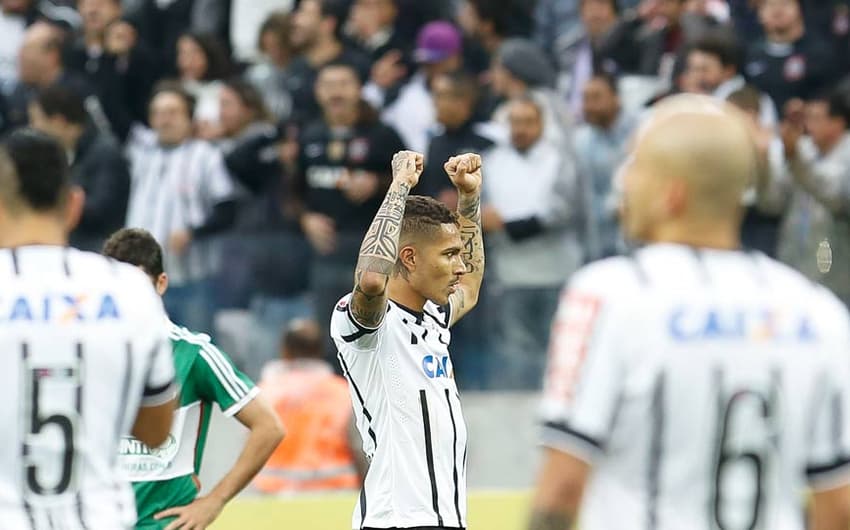 Corinthians vence o Palmeiras no primeiro Dérbi de sua nova arena (Foto: Miguel Schincariol/LANCE!Press)