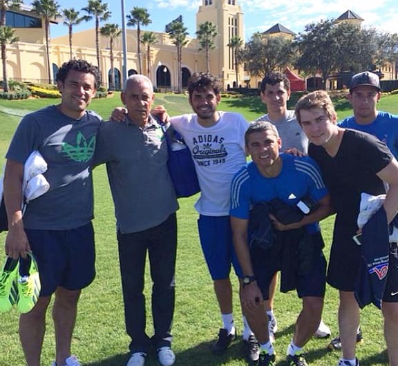 Fred postou foto de mais um dia de treinos em Orlando (Foto: Reprodução/ Instagram)