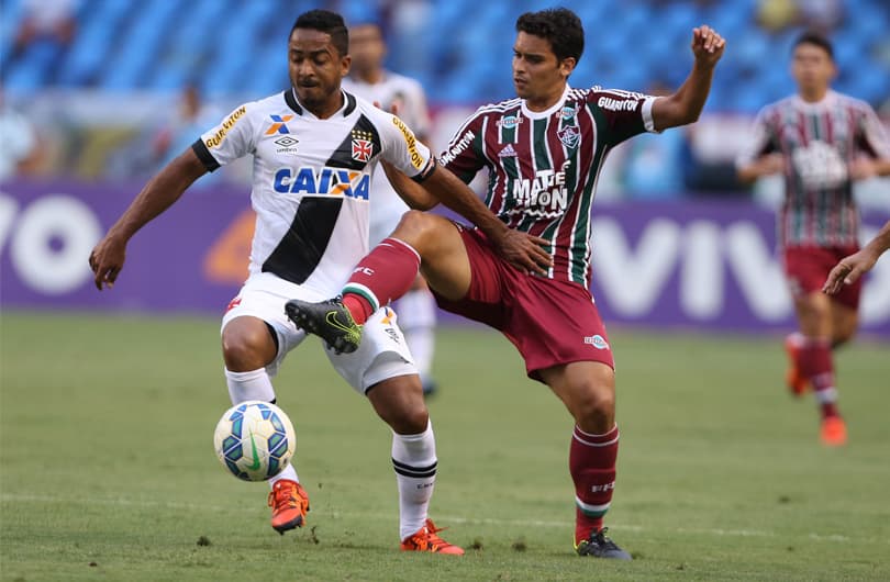 Jorge Henrique e Jean - clássico Vasco x Fluminense (Foto: Cléber Mendes/LANCE!press)