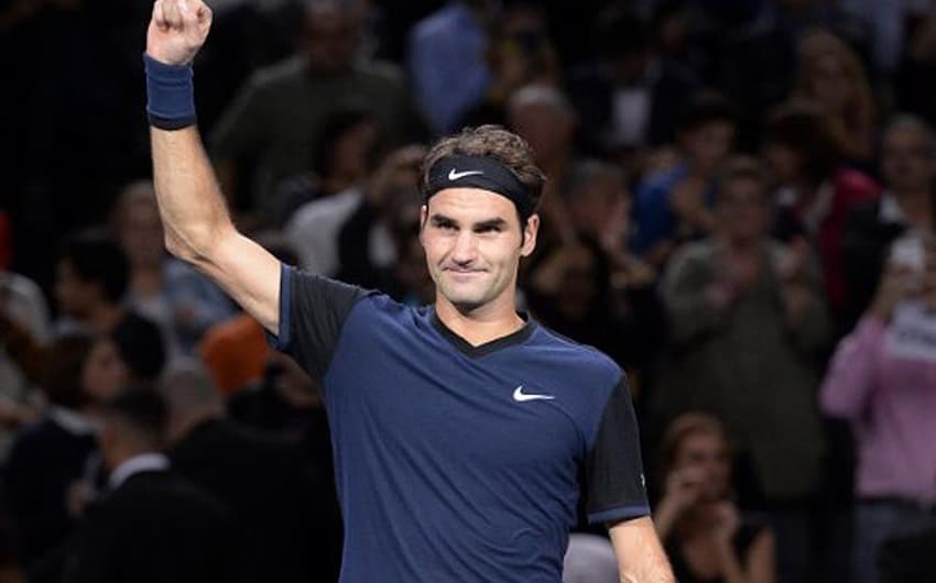 HOME - Federer x Seppi - Masters 1.000 de Paris (Foto: Miguel Medina/AFP)
