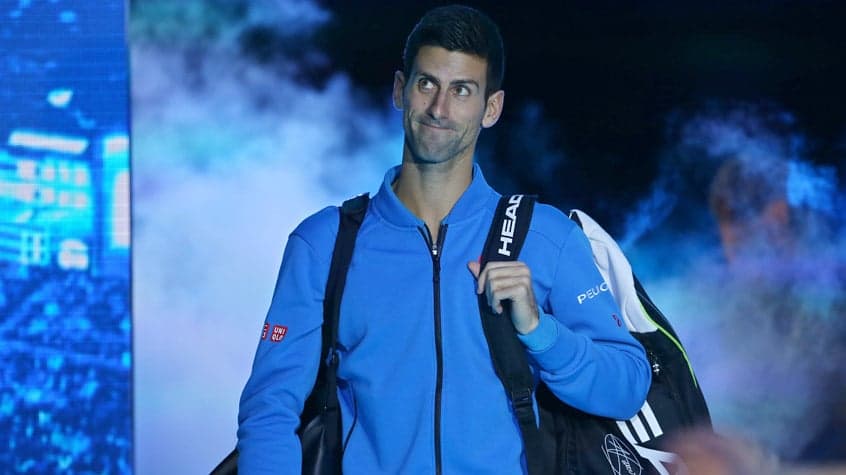 HOME - Novak Djokovic x Tomas Berdych - ATP World Finals (Fotos: Justin Tallis/AFP)