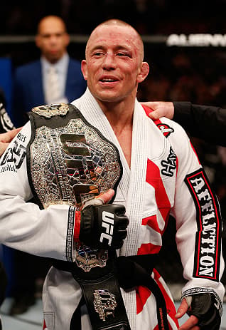 Georges Saint Pierre é ex-campeão dos meio-médios do UFC