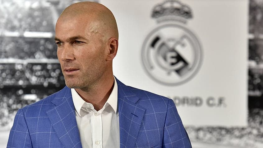 HOME - Zidane é o novo técnico do Real Madrid (Foto: Gerard Julien/AFP)
