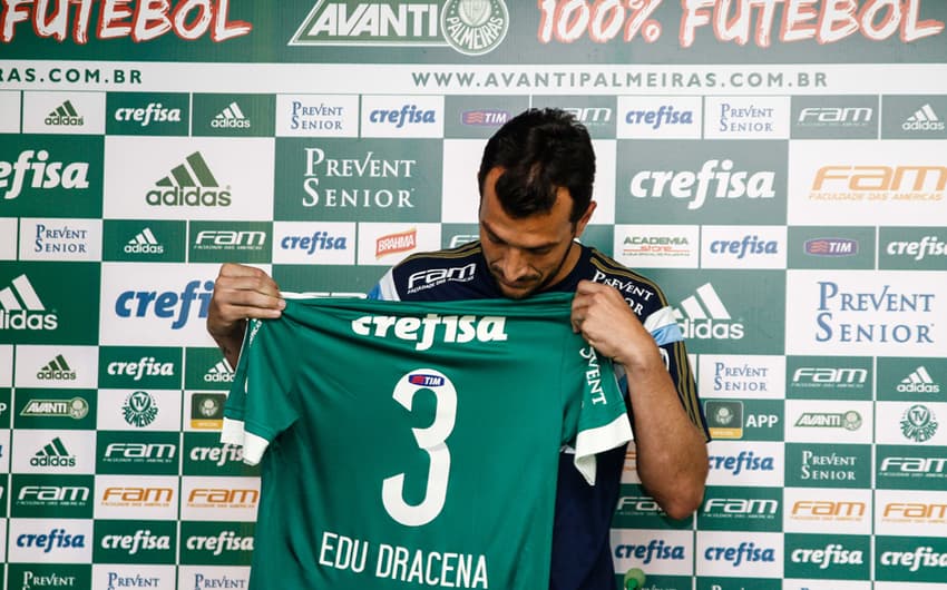 Apresentação do Edu Dracena no Palmeiras