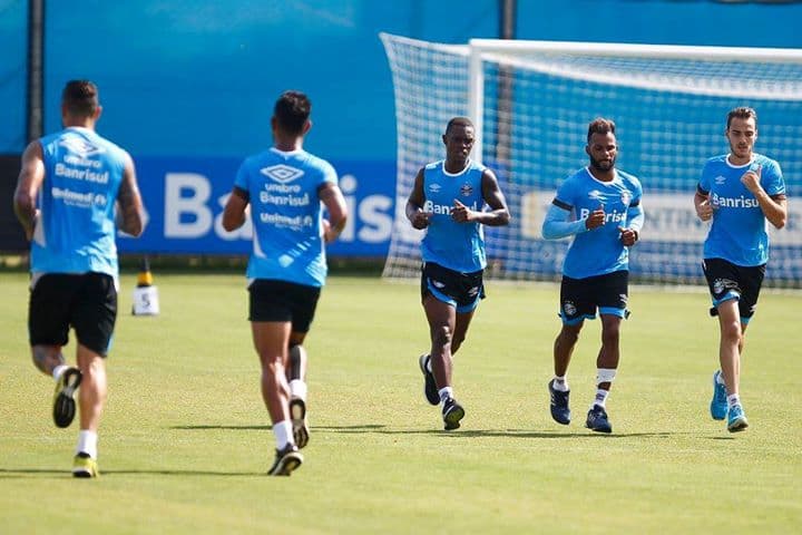 Grêmio treino (Foto: Divulgação)