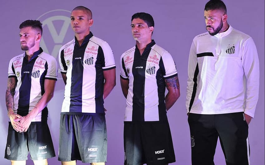 Novo uniforme do Santos