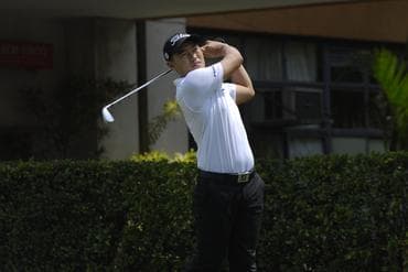 Lucas Lee disputa torneio do PGA Tour em busca de vaga na Olimpíada (Foto: Zeca Resendes/CBG)
