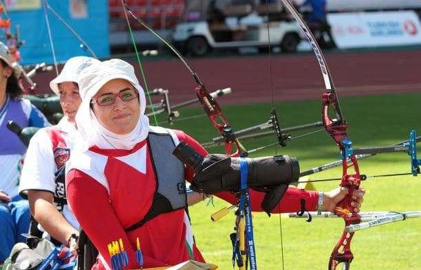 Zahra Nemati será porta-bandeira do Irã nos Jogos Olímpicos do Rio de Janeiro (Foto: Divulgação)