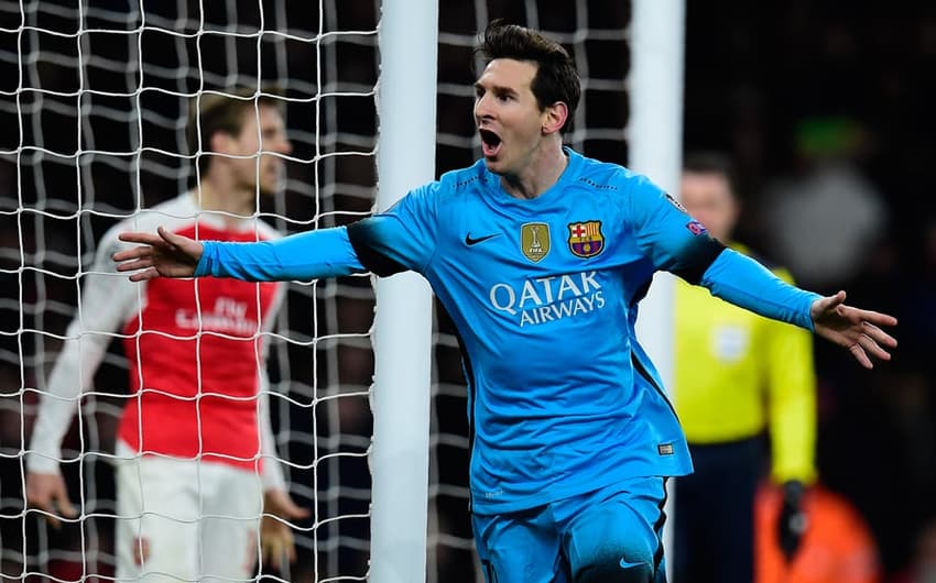Arsenal x Barcelona (foto:ADRIAN DENNIS / AFP)