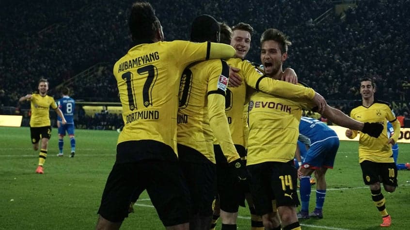 Gol do Dortmund - Borussia Dortmund x Hoffenheim